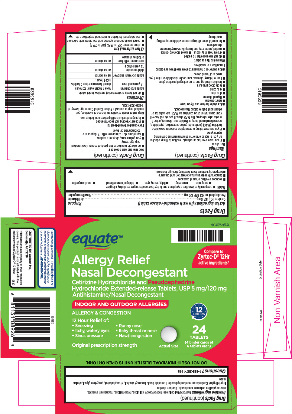 Allergy Reliefd Cetirizine